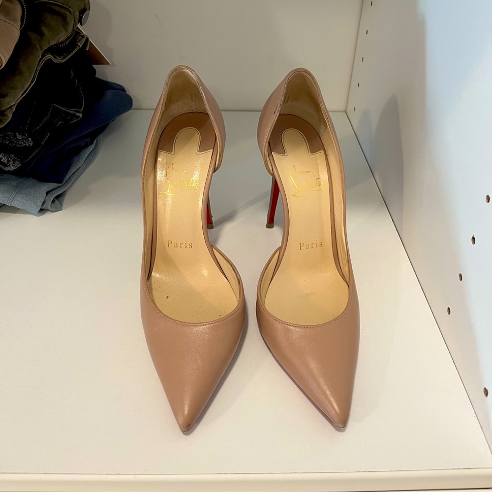 Christian Louboutin Iriza 100mm heels - Size 35